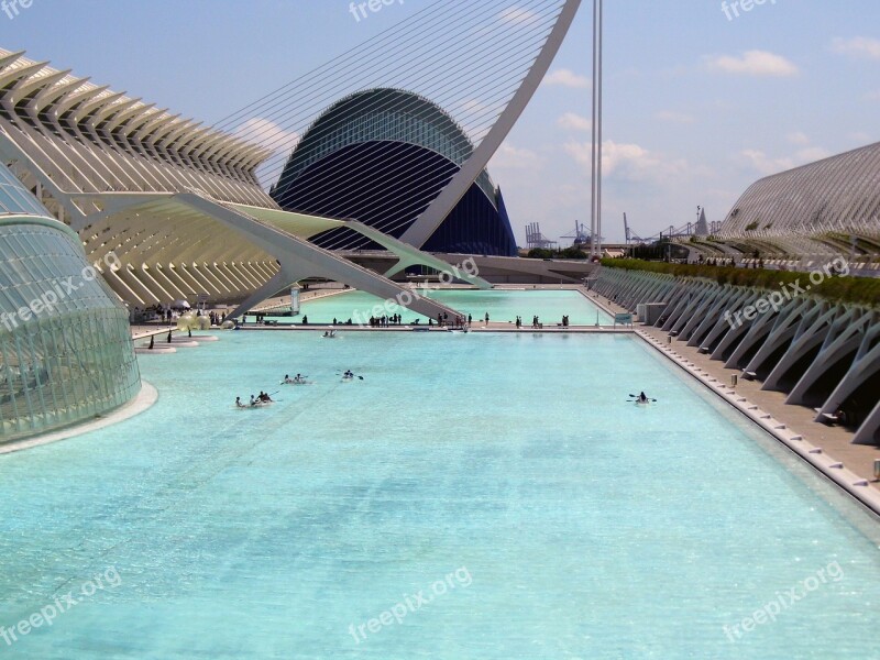 Valencia España Ciudad De Las Artes Free Photos