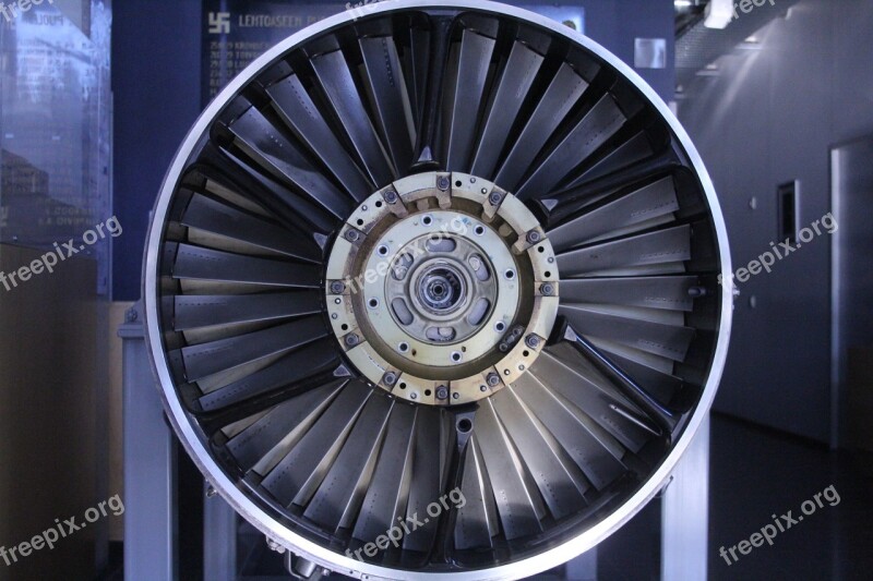 Engine Propeller Jet Engine Free Photos