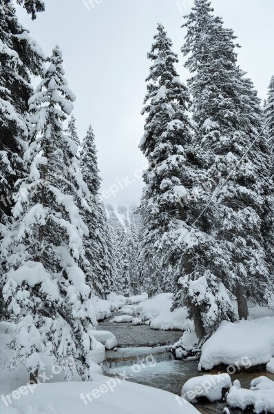 Snow Alps Haute-savoie Winter Landscape Mountain