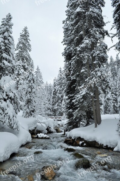 Snow Alps Haute-savoie Winter Landscape Mountain