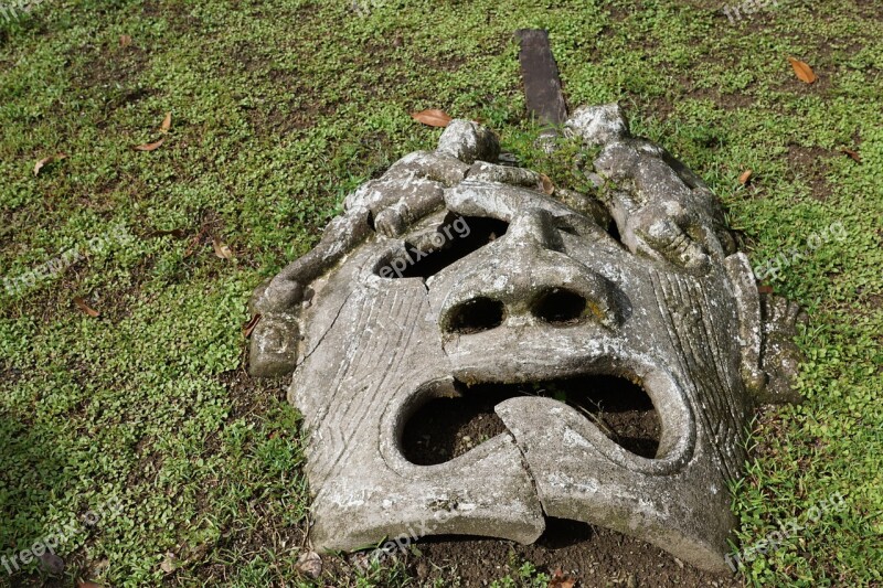 Costa Rica Figure Stone Sculpture Free Photos