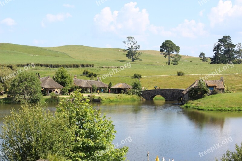 Bridge Hobbiton Tourism New Zealand Travel