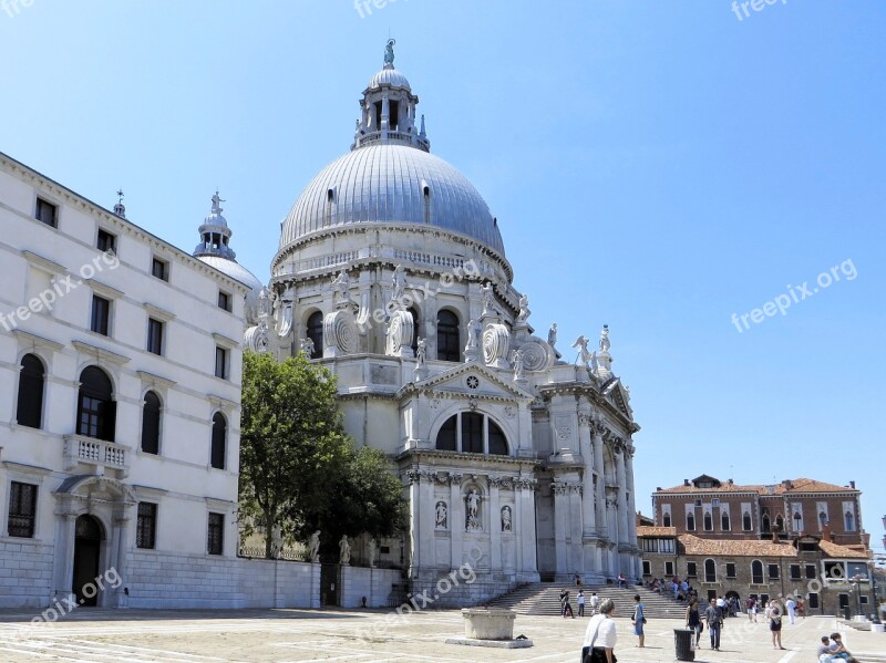 Italy Venice Salute Church Baroque