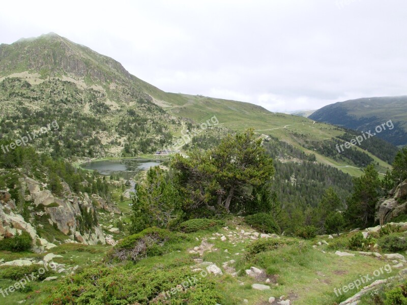 Andorra Mountains Summer Free Photos