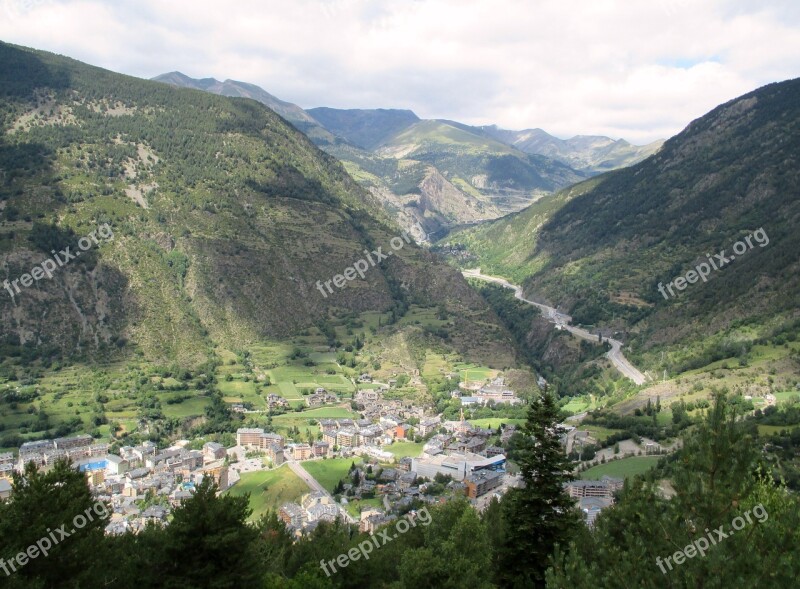 Andorra Mountains Summer Free Photos