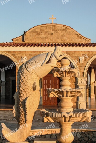 Cyprus Ayia Napa Ayios Epifanios Jonas Sculpture