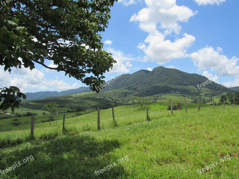 Nature Mountains Serra Green Rest