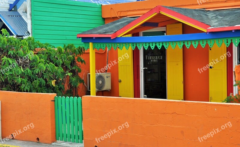 Colors Colorful House Houses Street Colorful Houses