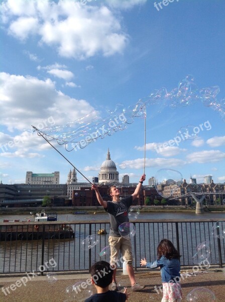 Bubbles London Sky Moments Free Photos