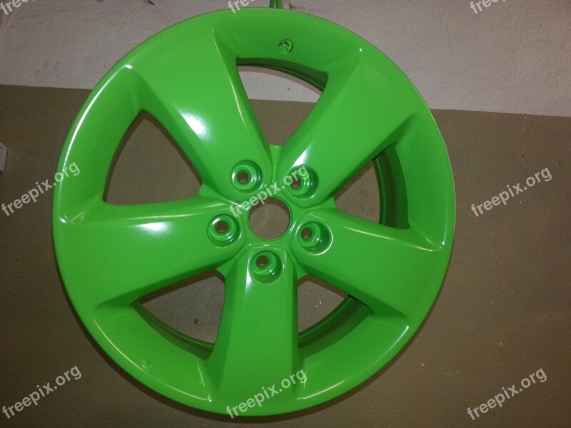 Rim Powdercoated Powdered Wheel Disc