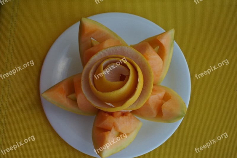 Flower Melon Tinker Carve Gastronomy