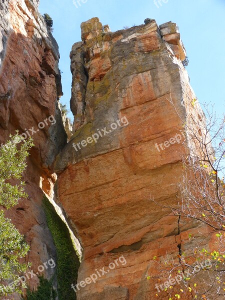 Needle Rock Rock Column Limestone Siurana Free Photos