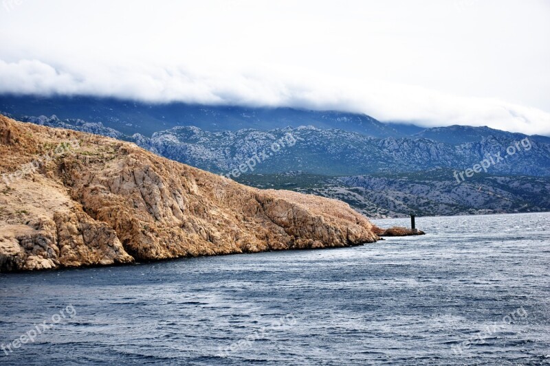 Sea Adriatic Clouds Europe Mediterranean