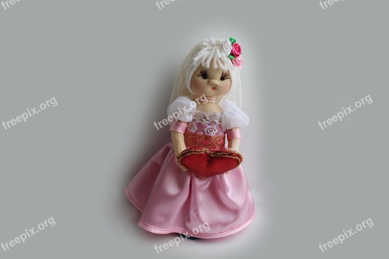 Baby Doll Handmade Toy Crafts Textiles