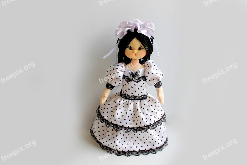 Baby Doll Handmade Toy Crafts Textiles