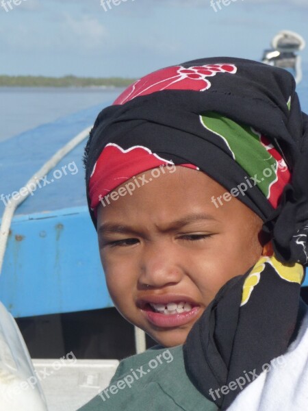 Children South Sea Sea Portrait Free Photos