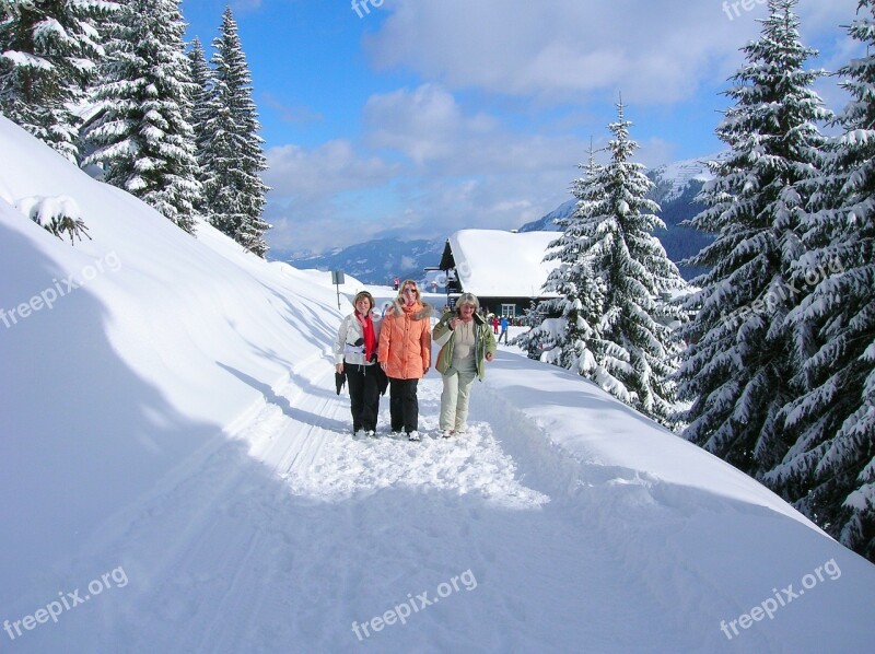 Winter Snow Zafernahütte Women Cold