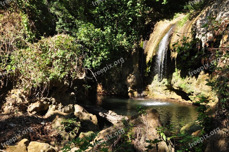 Cascade Nature Water Freshness River