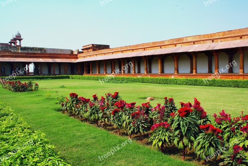 India Fahtepur Sikri Cloister Porch Free Photos