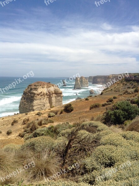 Australia Port Campbell 12 Apostles Great Ocean Road Ocean