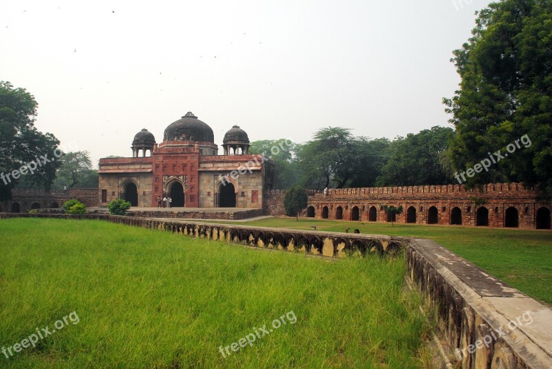 Delhi Humayung Tomb Pollution Monument Mausoleum