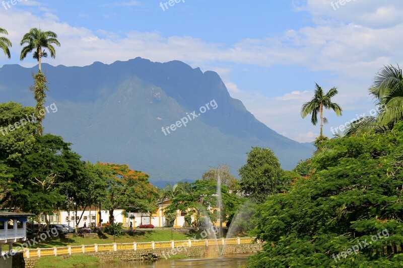 Serra Nature Beauty Brazilian Atlantic Forest Landscape