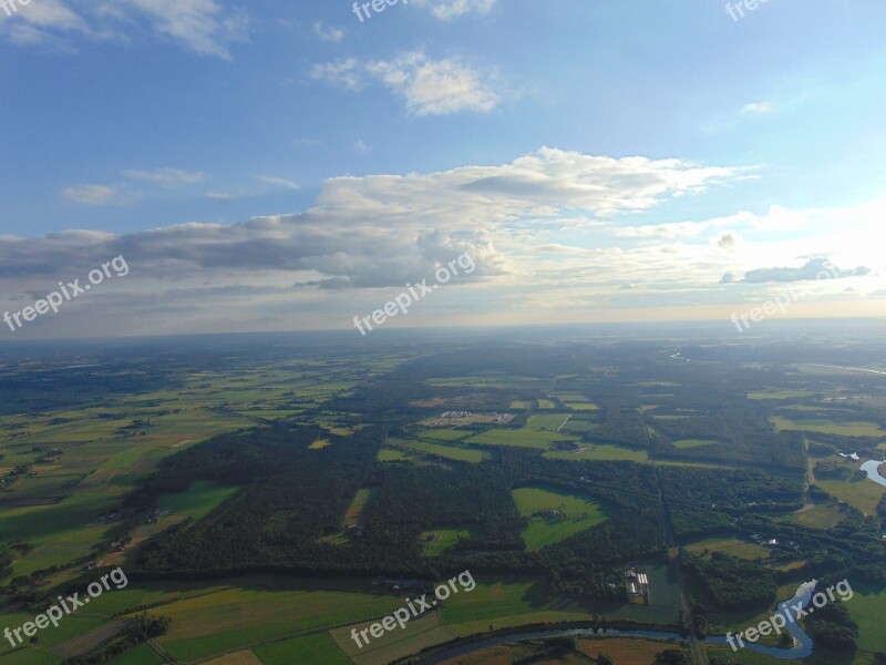 Balloon Flight Clouds Air Free Photos