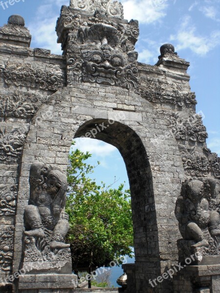 Temple Indonesia Portal Free Photos