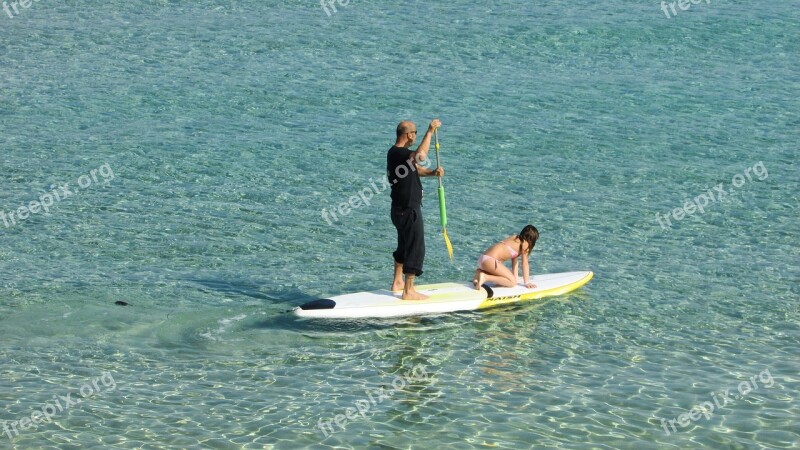 Cyprus Protaras Fig Tree Bay Paddling Free Photos