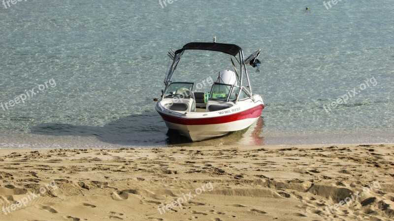 Cyprus Protaras Fig Tree Bay Boat Free Photos