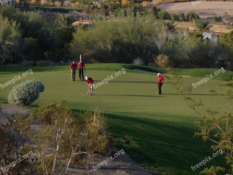 Golf Green Golfing Putting Putt