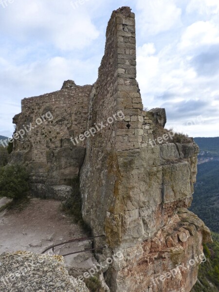 Moorish Castle Ruins Siurana Priorat Salt Of Hopscotch