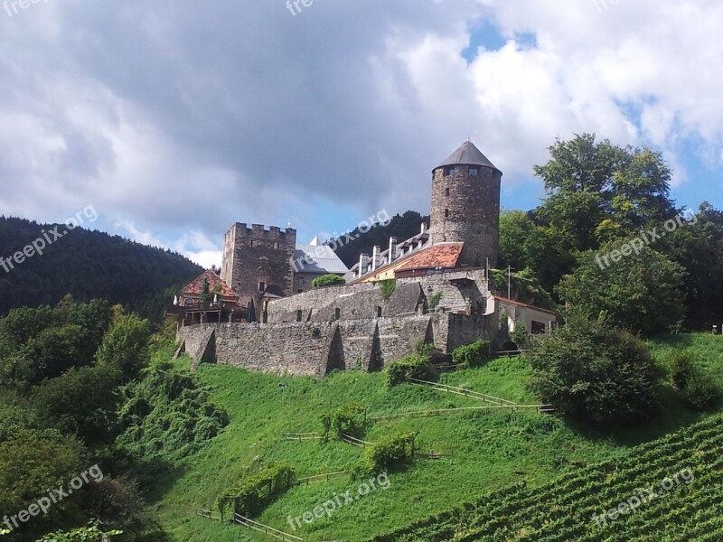 Castle Day Cloudy Green Cloudiness