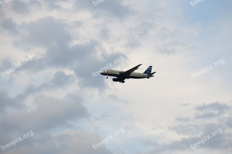 Airplane Sky Travel Flight Plane