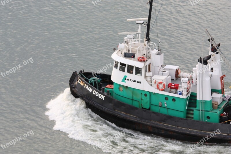 Tugboat Fraser River Water Free Photos