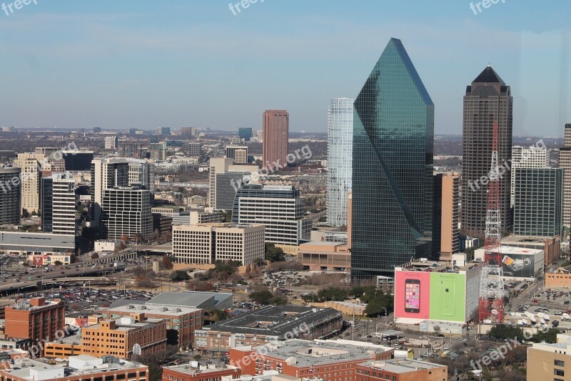 Dallas Texas City Building Architecture