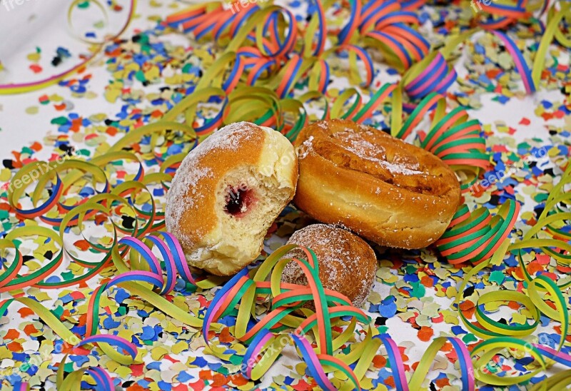 Donut Baked Goods Carnival Streamer Confetti