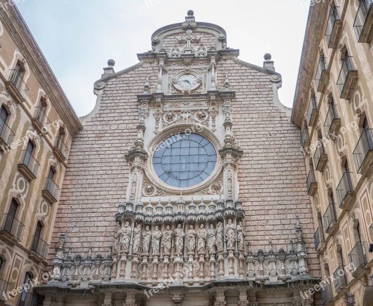 Montserrat Monastery Spain Travel Architecture