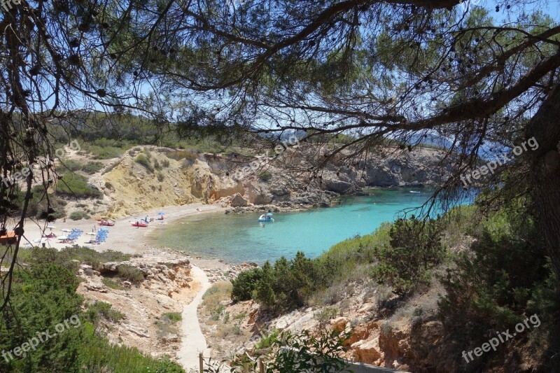 Ibiza Beach Mediterranean Balearic Ocean