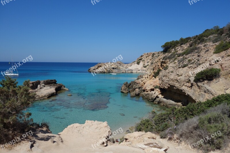 Ibiza Ocean Spain Beach Eivissa Summer