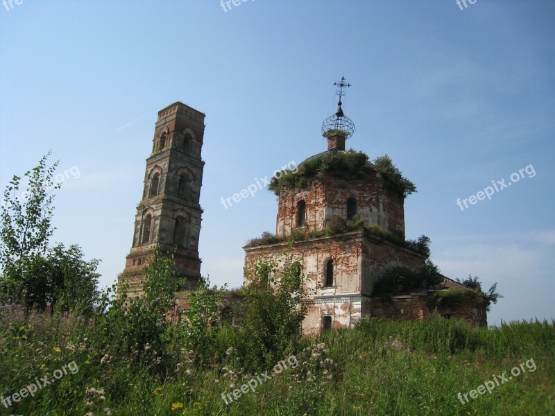 Old Church Russia Architecture Travel