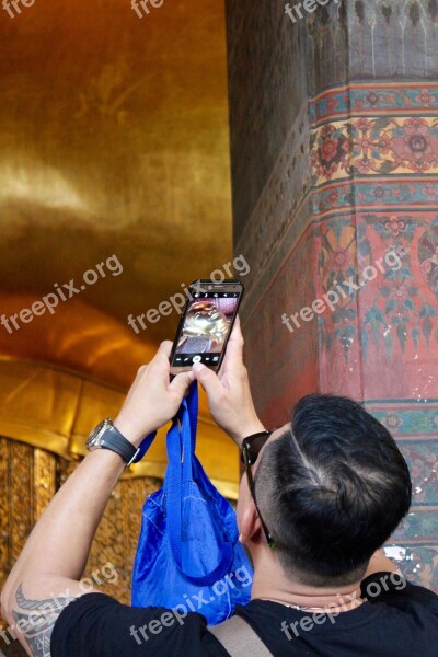 Buddha Smartphone Gold Mobile Phone Selfi