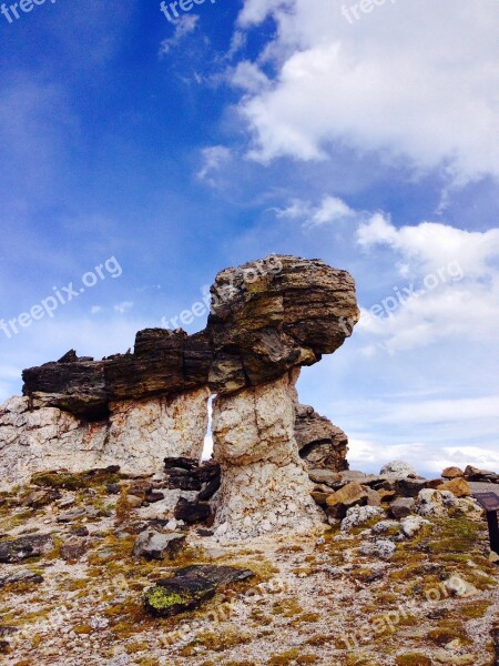 Mountain Mountain Top Hiking Landscape Park