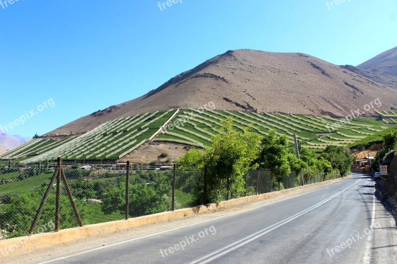 Mountain Chile Elqui Pisco Free Photos