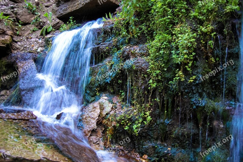 Waterfall Nature Water Old Izborsk Beauty In Nature