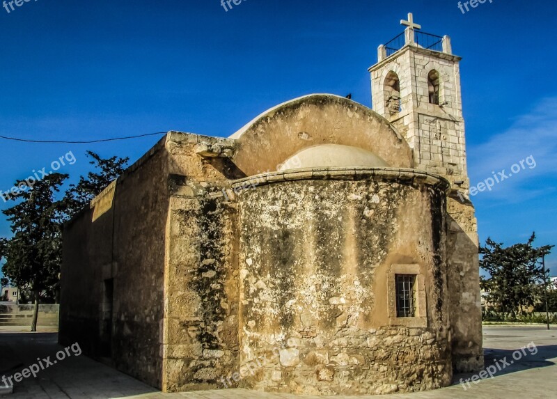 Cyprus Xylofagou Ayios Georgios Church Medieval