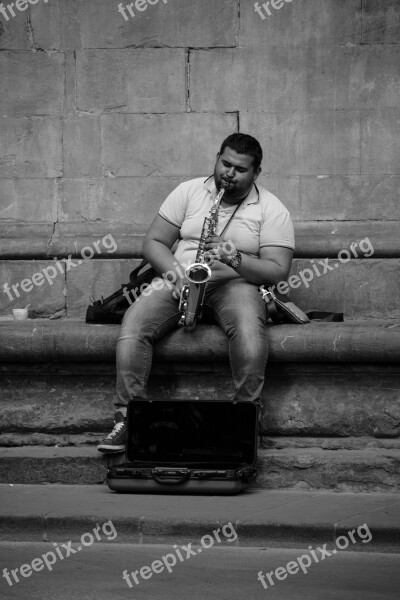 Musician Street Photography Italy Free Photos