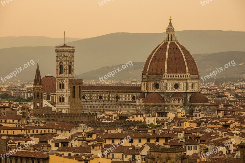 Florence Italy Architecture Cathedral Dome Of Florence