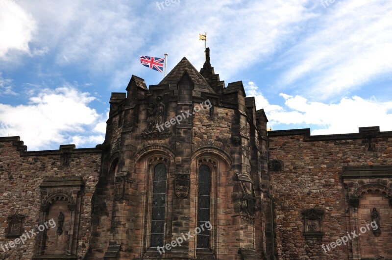 Edinburgh Castle Monument Scotland Free Photos