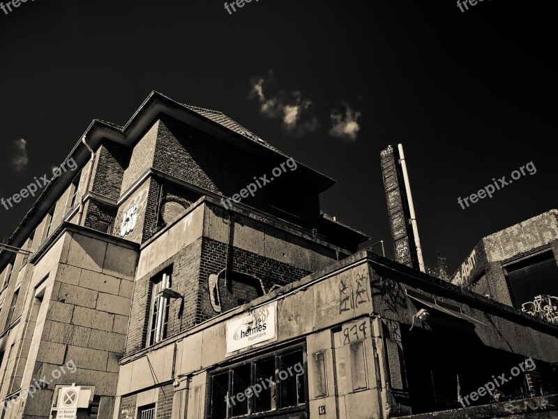 Ruin Factory Old Factory Abandoned Lapsed